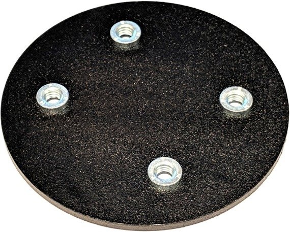 Zirkona 17917 okrągła płytka montażowa o średnicy 7.62 cm
